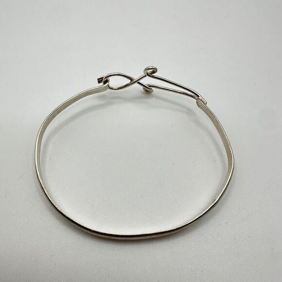 Vintage Stamped Mexico 925 Sterling silver Cuff Bangle Bracelet! - Picture 5 of 11